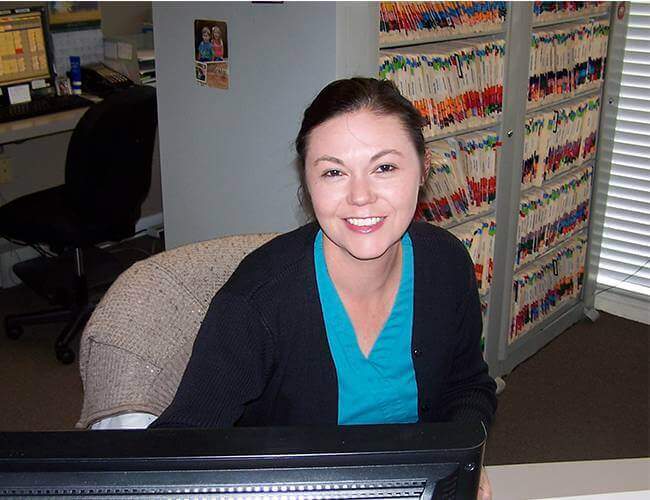 River Ridge dental receptionist, Jodi